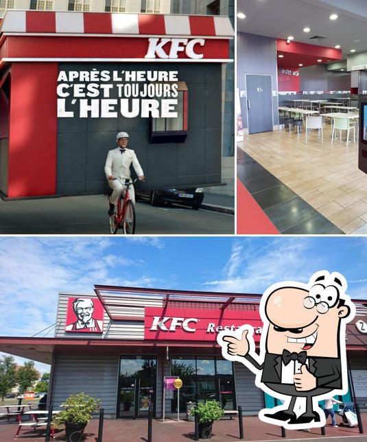 See this picture of KFC Corbeil