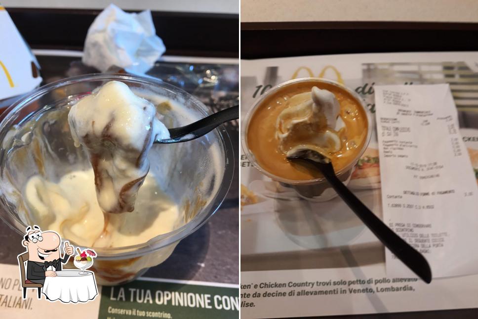 Mcdonald's Modena Stazione offre un'ampia selezione di dolci