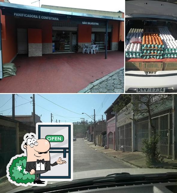 A foto do Padaria São Silvestre’s exterior e comida