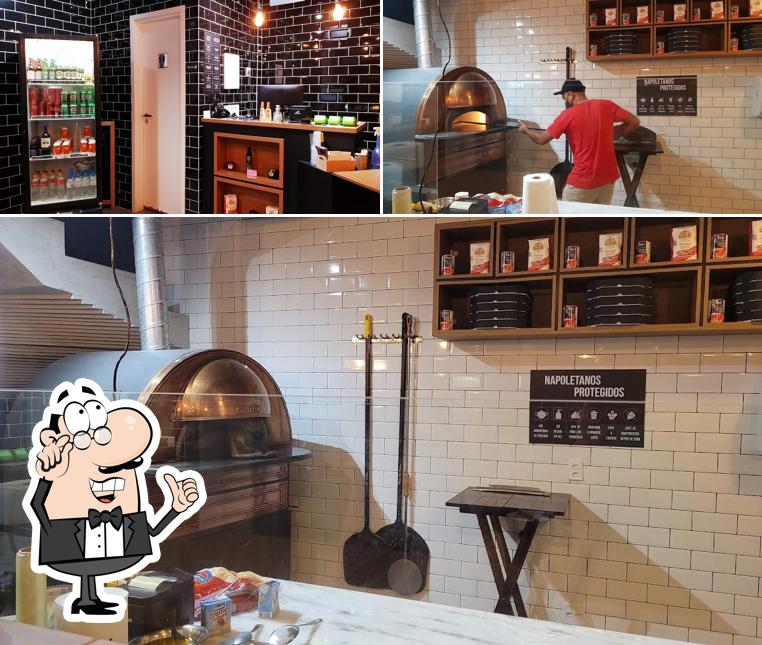 O interior do Pizzaria Forno Napoletano - Barra da Tijuca