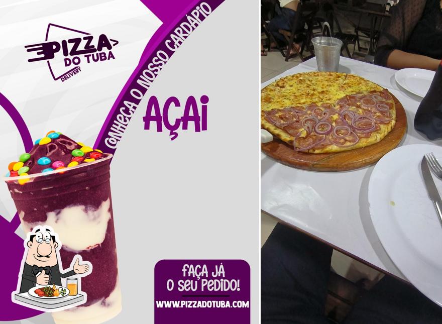 Comida em Pizzaria e Restaurante do Tuba