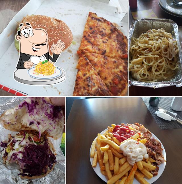 Spaghetti à la carbonara à Döner & Pizza Haus - Bielefeld