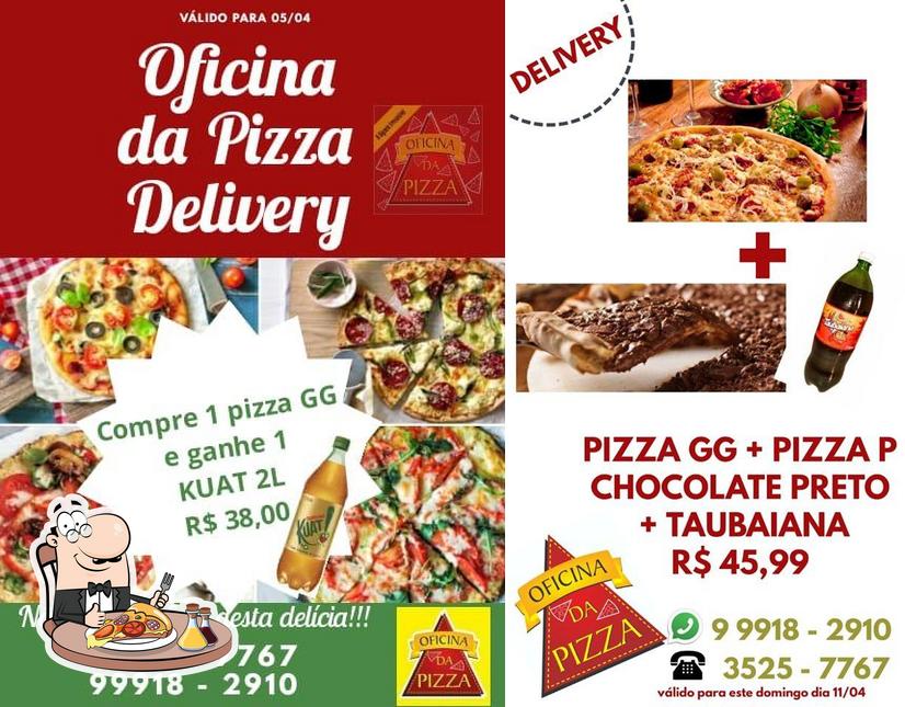 Consiga pizza no Oficina da Pizza Foz