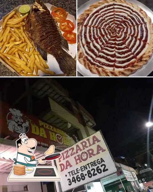 Panquecas em Pizzaria da Hora