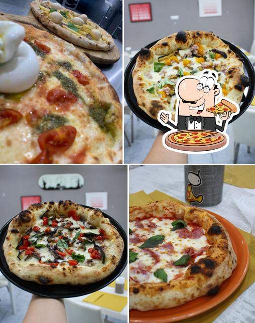 Essayez des pizzas à Pizzeria Sta Senza Pensier