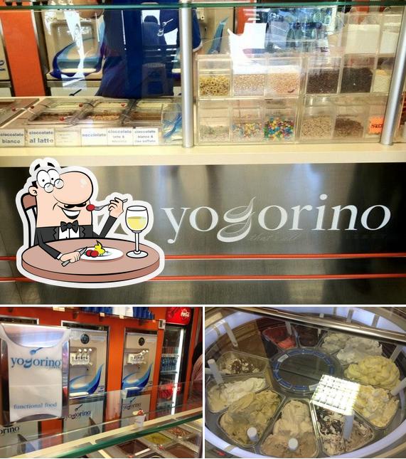 Cibo al Yogurteria Gelateria Pasticceria Yogorino Madonna Alta