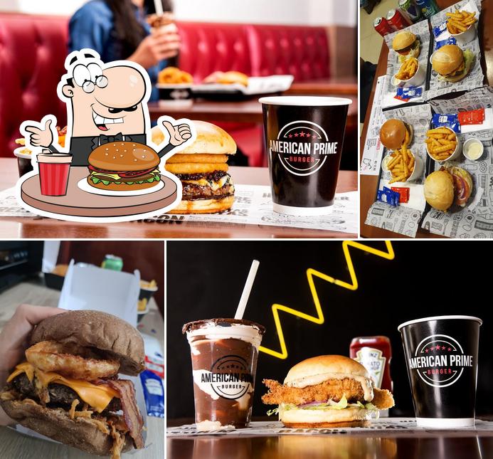 Os hambúrgueres do American Prime irão saciar uma variedade de gostos