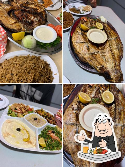 Platos en Nahrain Fish & Chicken Grill