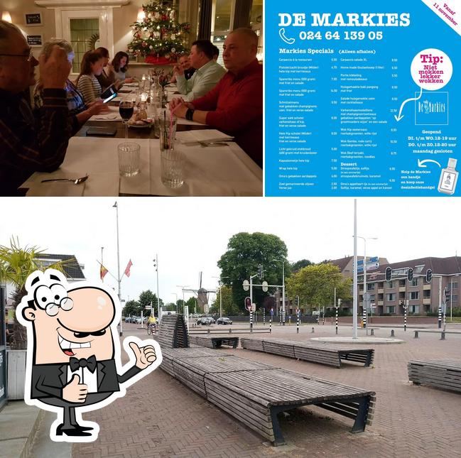 Это снимок ресторана "De Markies, restaurant"