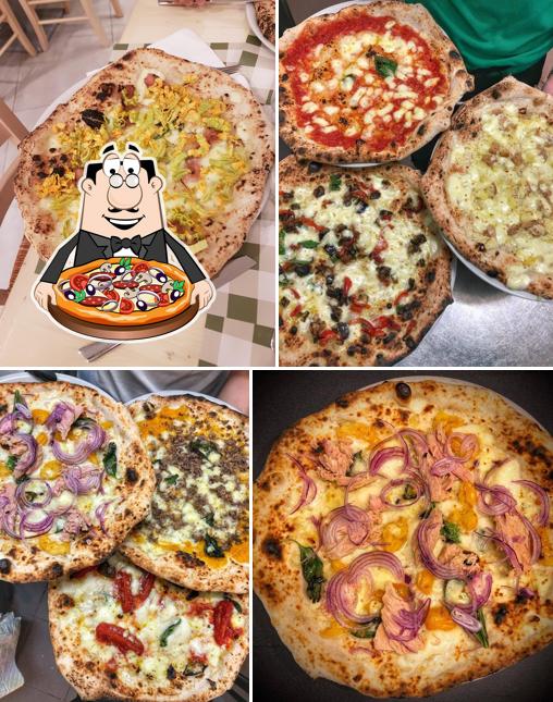 Prenditi tra le molte varianti di pizza