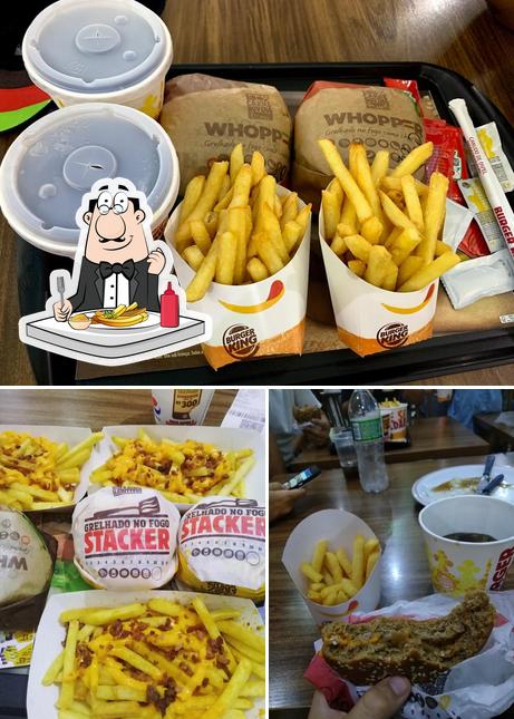 Prove batatas fritas no Burger King