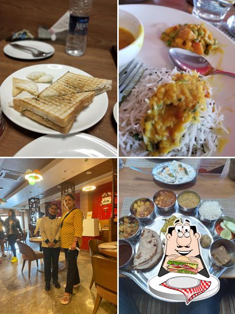 Have a sandwich at Kamat Restaurant