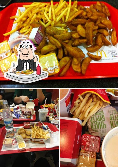 Essayez des frites à McDonald's