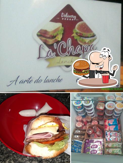 Order a burger at La'Chapa Lanches