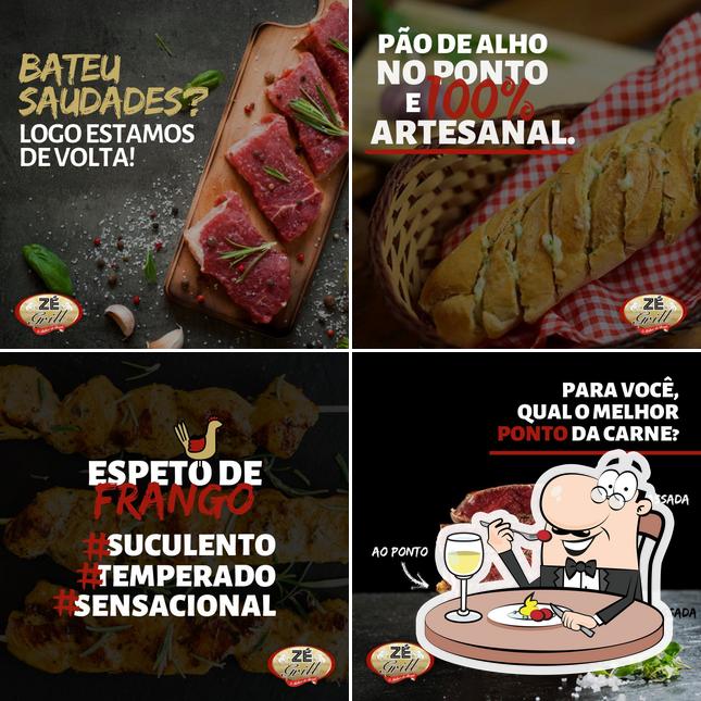 Comida em Zé Grill