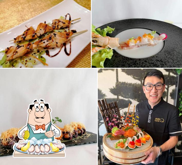 Prenditi la cucina di mare a Akari sushi