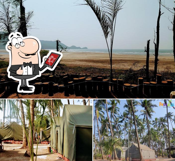 Check out how PARADISE By Anandi Beach Resort Shrivardhan Beach looks outside