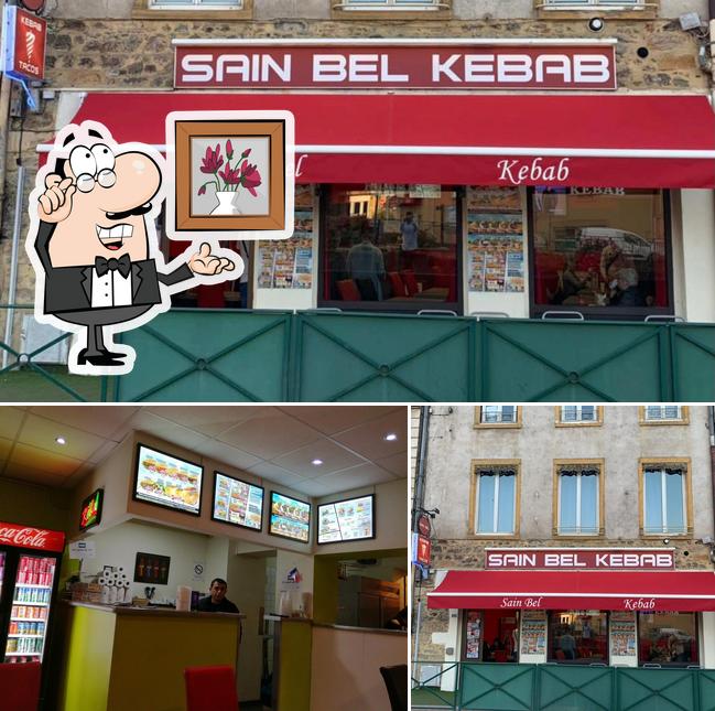 L'intérieur de SAIN BEL KEBAB