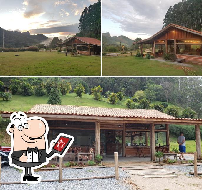 O exterior do Fazenda velha