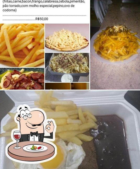 Comida em Vivenda dos pães e lanches