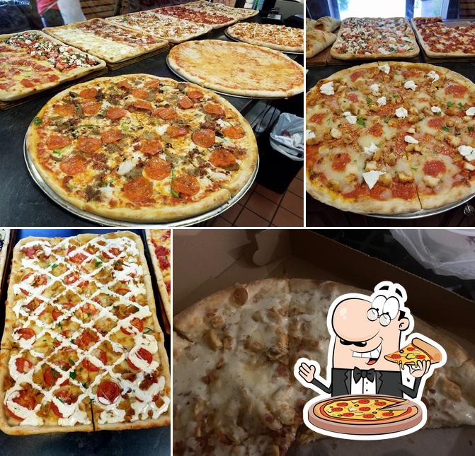 Try out pizza at Luca Pizza Cafe