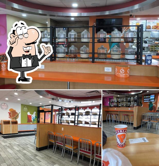 L'intérieur de Popeyes Louisiana Kitchen