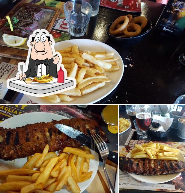 Prova a prendere un piatto di chips a Roadhouse Restaurant Agrate Brianza