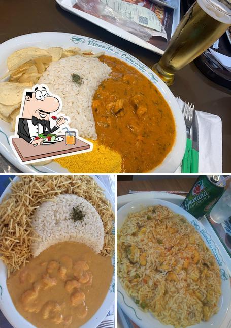 Comida em Vivenda Do Camarão