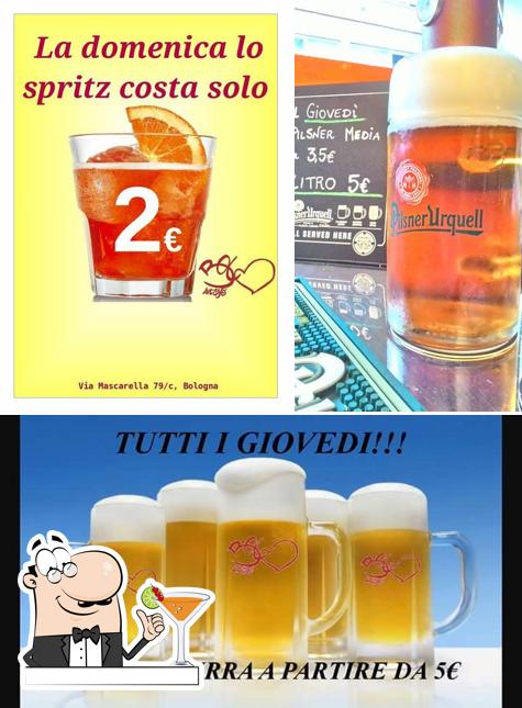 Scegliti un drink dal menu