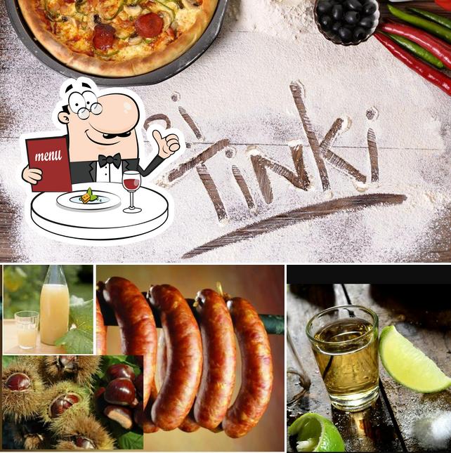 Comida en Pizzeria pri Tinki