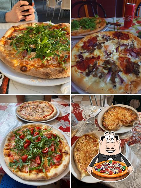Get pizza at Pizzeria Santa Maria