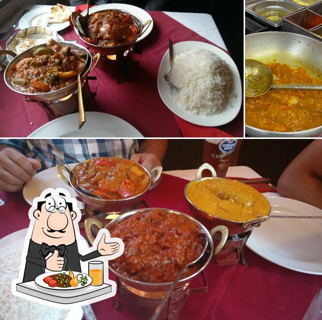 Essen im Taj E India