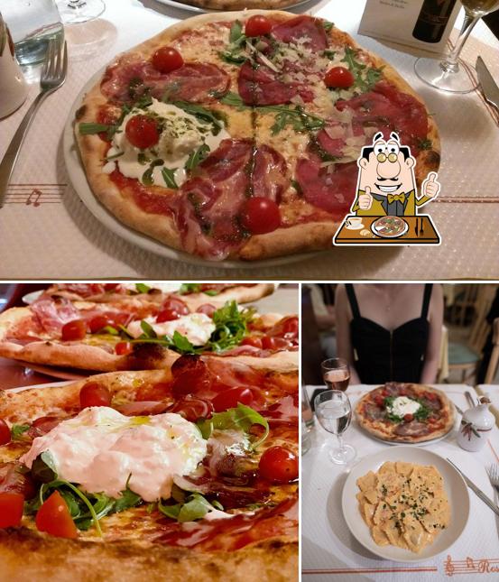 Choisissez des pizzas à Pizzeria Rossini