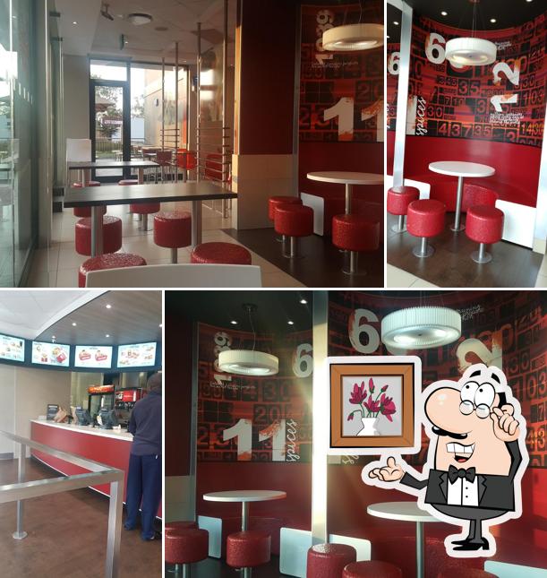 L'intérieur de KFC Selcourt