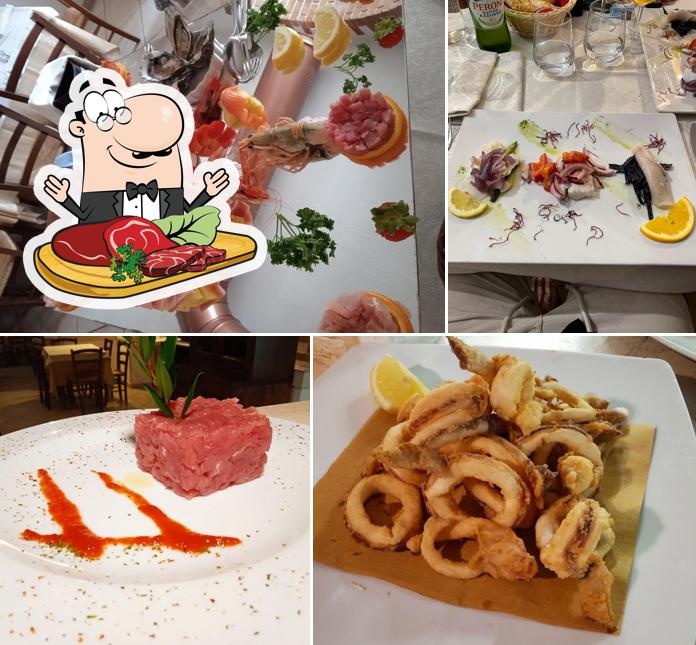 Prenditi i un pasto a base di carne a Ristorante Pizzeria Vicolo Cabitta