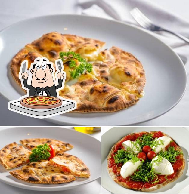 Отведайте пиццу в "Osteria Zucco: Massas Frescas, Risotos, Carnes, Peixes, Sobremesas Moema SP"