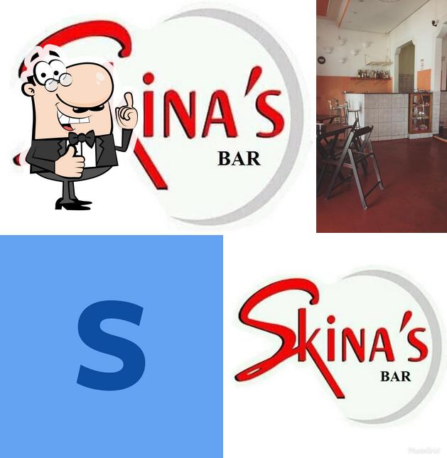 Look at this image of SKINA'S BAR