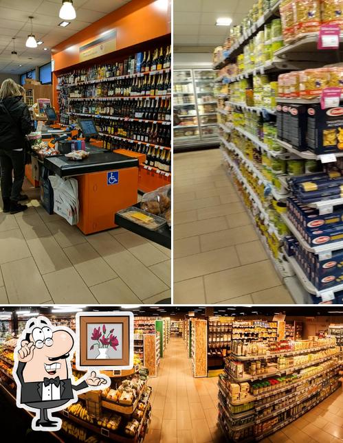 L'intérieur de Carrefour Express