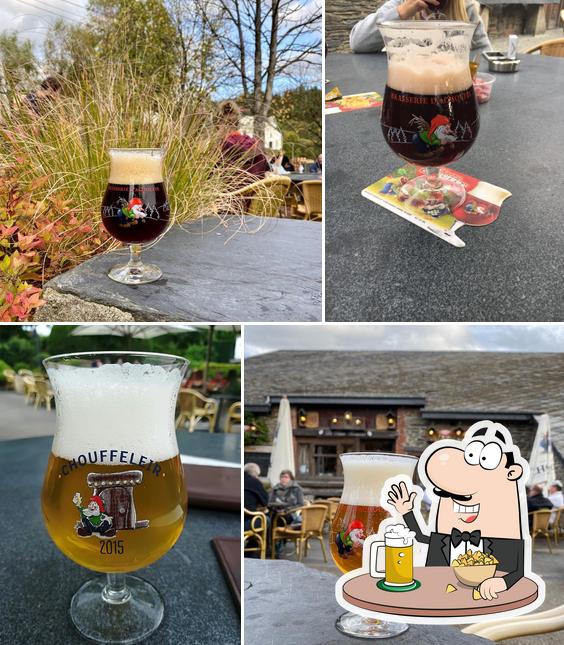 Commandez un verre de bière blonde ou brune