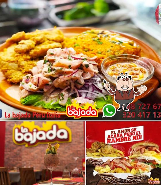 LA BAJADA PERU ITALIA si caratterizza per la cibo e interni