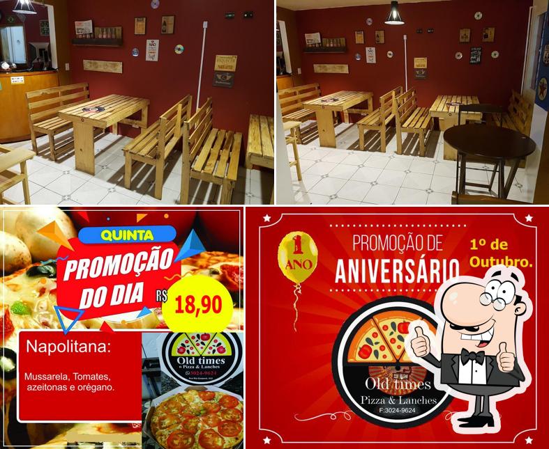 Vea esta imagen de Old Times Pizza&Lanches