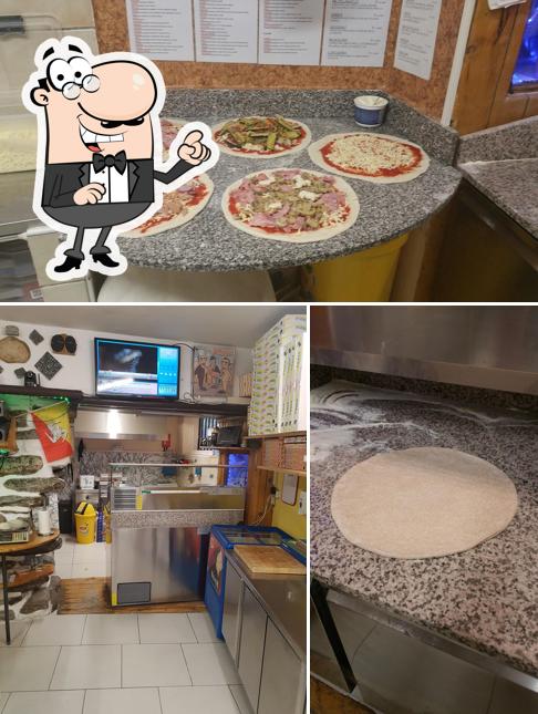 Gli interni di Pizza La Piazza