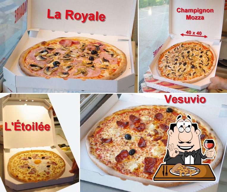 A pizza étoilée chez kiki, vous pouvez prendre des pizzas