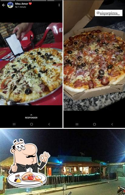 Experimente diferentes variedades de pizza