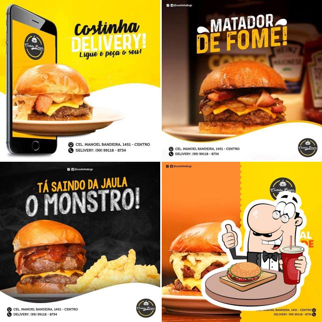 Hambúrguer em Costinha Burger