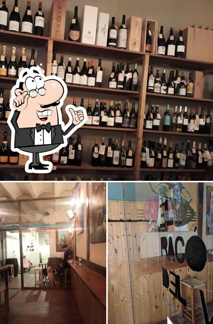 Among different things one can find interior and wine at El Racó del Vi