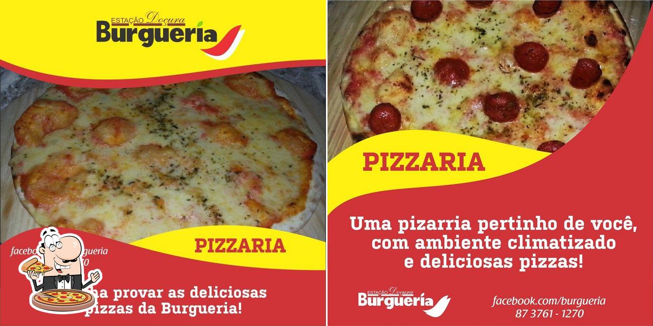 Experimente pizza no Estação Doçura II