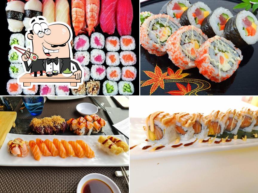 Ordina le diverse opzioni di sushi