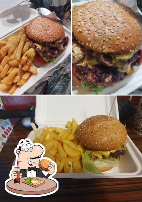 Treat yourself to a burger at Pommes Boutique