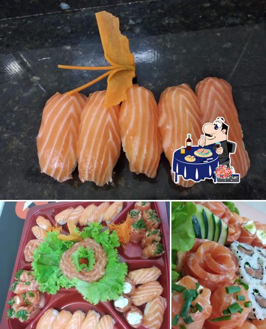 Try out various seafood meals offered by Kaijin Sushi